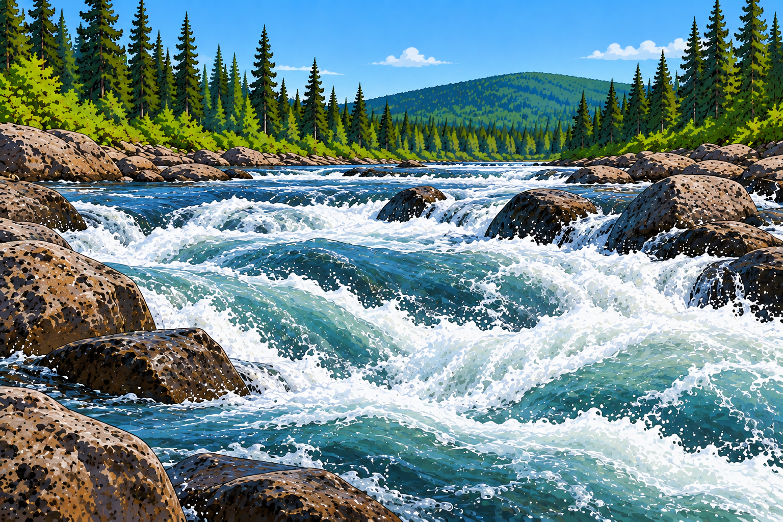 Rivière rapide